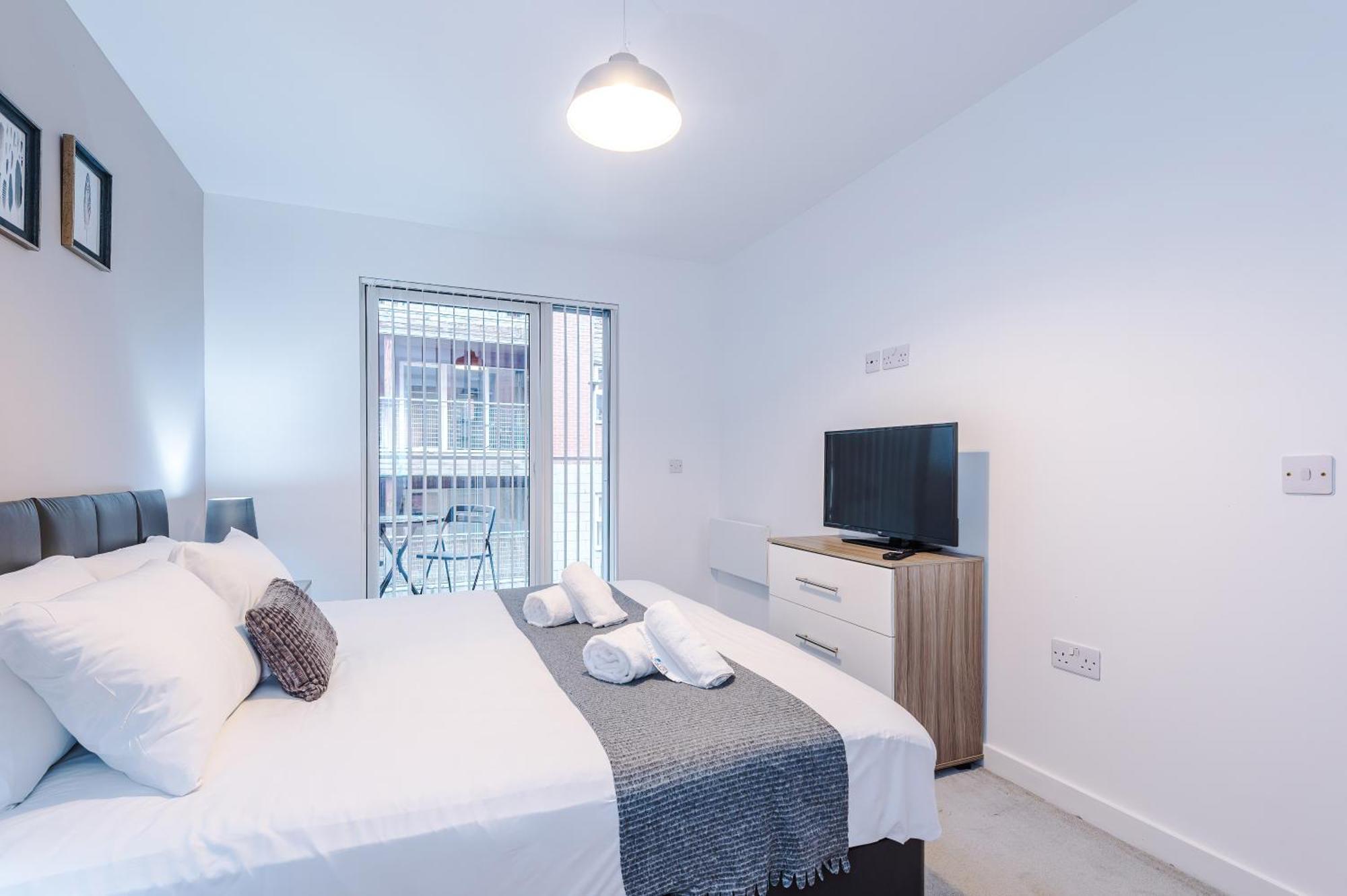 Hilltop Serviced Apartments- Northern Quarter Mánchester Habitación foto