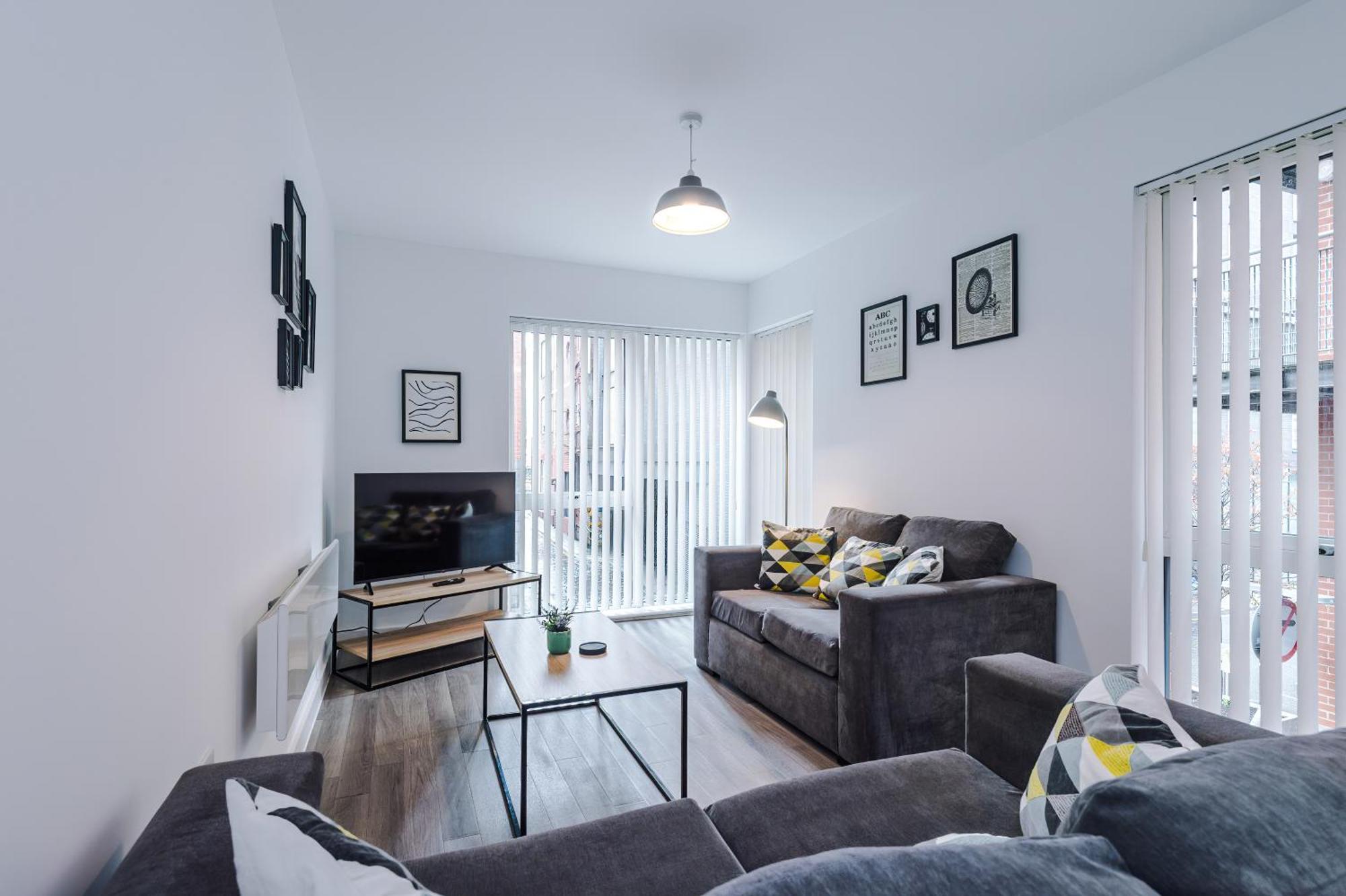 Hilltop Serviced Apartments- Northern Quarter Mánchester Habitación foto